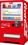 Theコカコーラ缶自動販売機